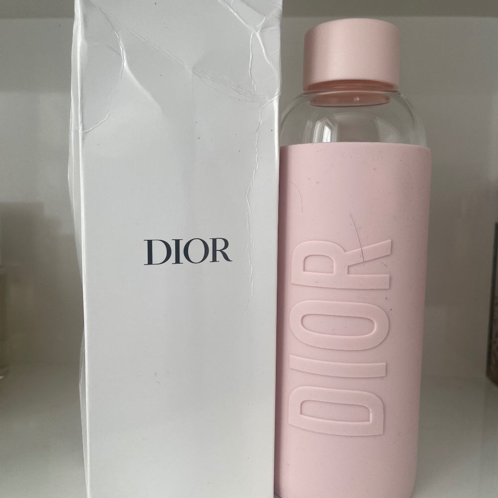 Dior  Glass Water Bottle